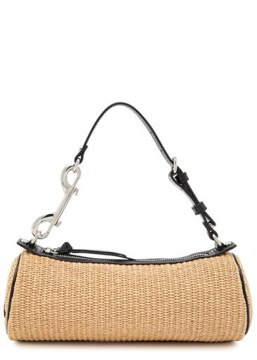 Cindy raffia cylinder bag by VIVIENNE WESTWOOD