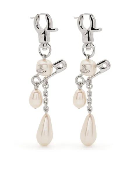 Claude Long earrings by VIVIENNE WESTWOOD