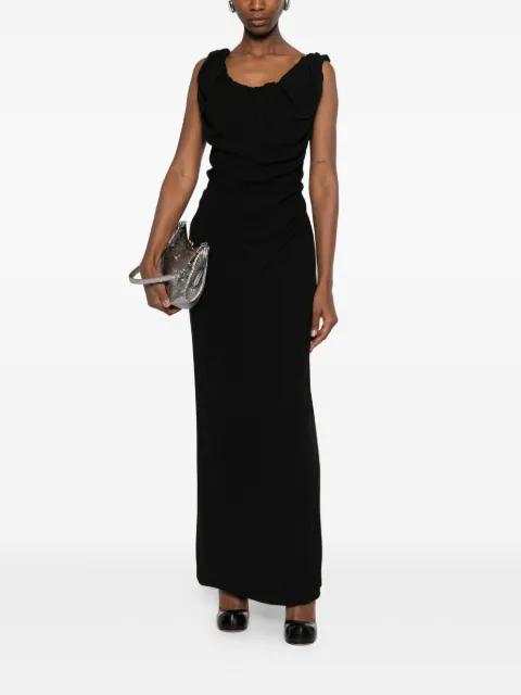 Ginnie Amber draped maxi dress by VIVIENNE WESTWOOD
