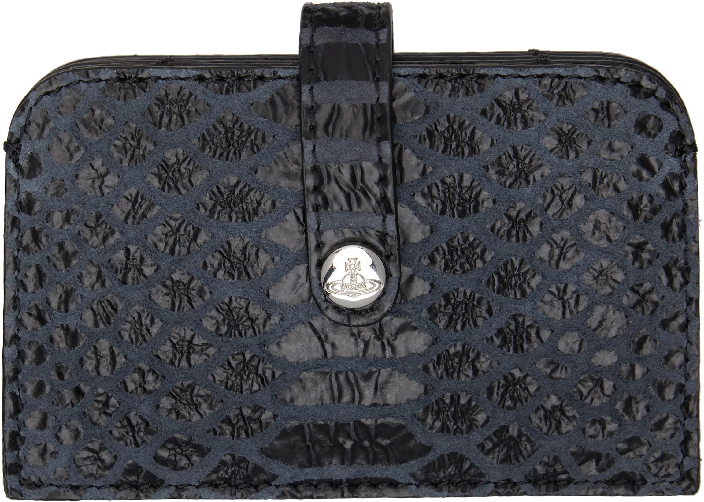 Gray Accordion Card Holder by VIVIENNE WESTWOOD
