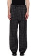 Gray Straight Drunken Trousers by VIVIENNE WESTWOOD