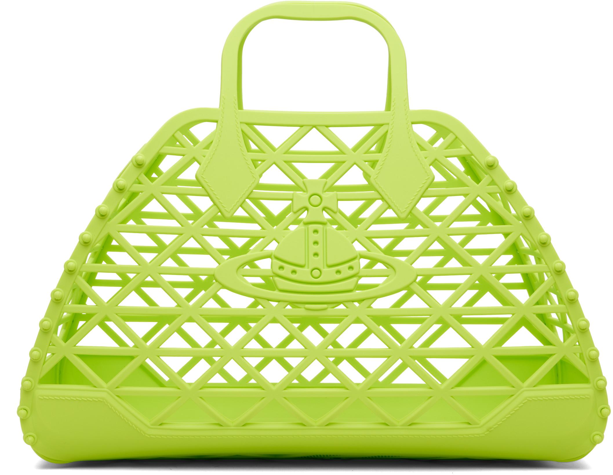 Green X-Ray Tote by VIVIENNE WESTWOOD