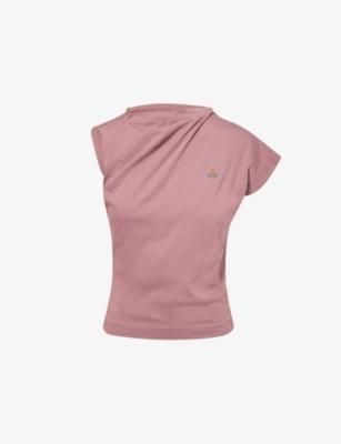 Hebo Asymmetric Cotton T-Shirt by VIVIENNE WESTWOOD