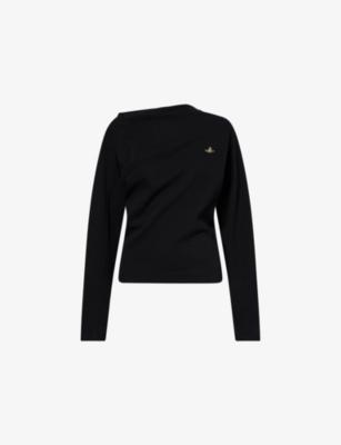 Hebo Long-Sleeves Stretch-Cotton Top by VIVIENNE WESTWOOD