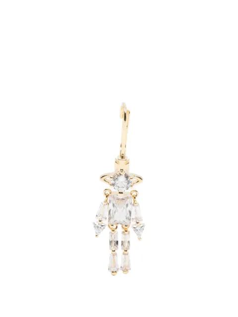 Issa crystal-embellished earrings by VIVIENNE WESTWOOD