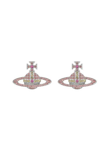 Kika crystal-embellished orb stud earrings by VIVIENNE WESTWOOD