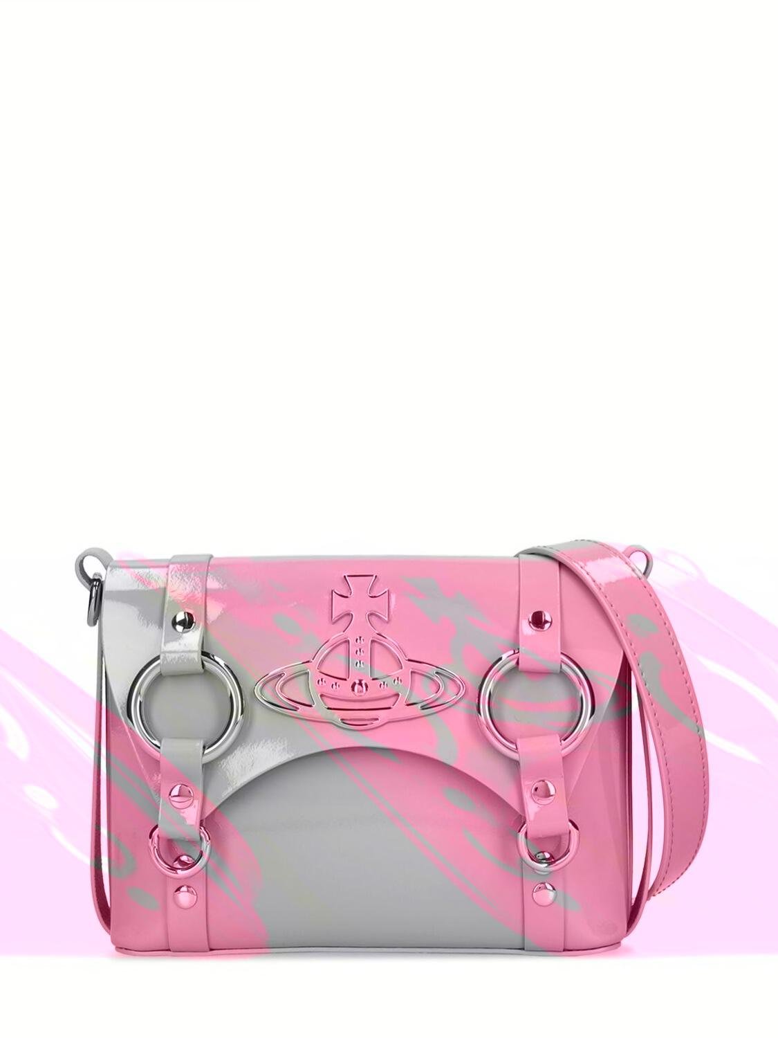Kim Patent Leather Crossbody Bag by VIVIENNE WESTWOOD