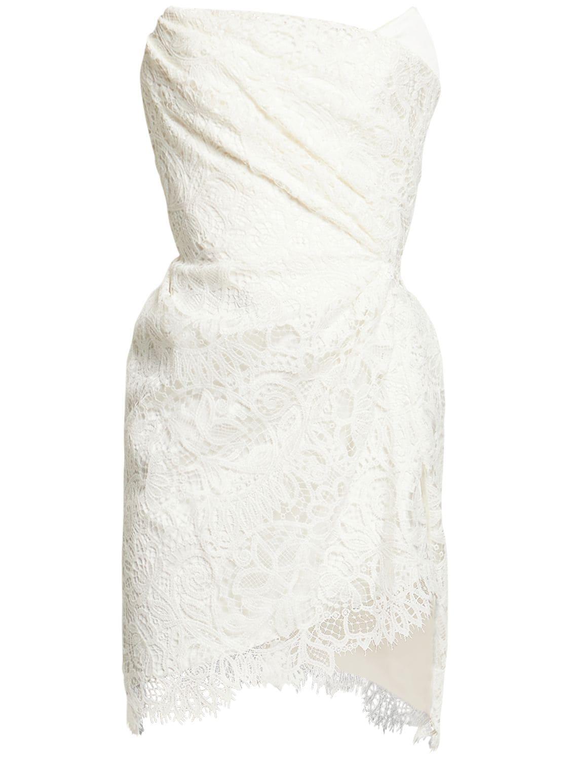 Lace Venus Eco Organza Short Dress by VIVIENNE WESTWOOD Lace Venus Eco Organza Short Dress by VIVIENNE WESTWOOD