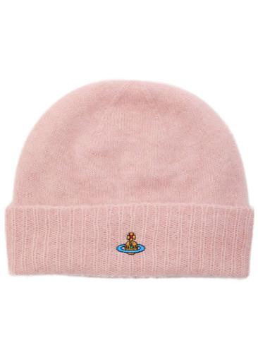 Logo-embroidered alpaca-blend beanie by VIVIENNE WESTWOOD