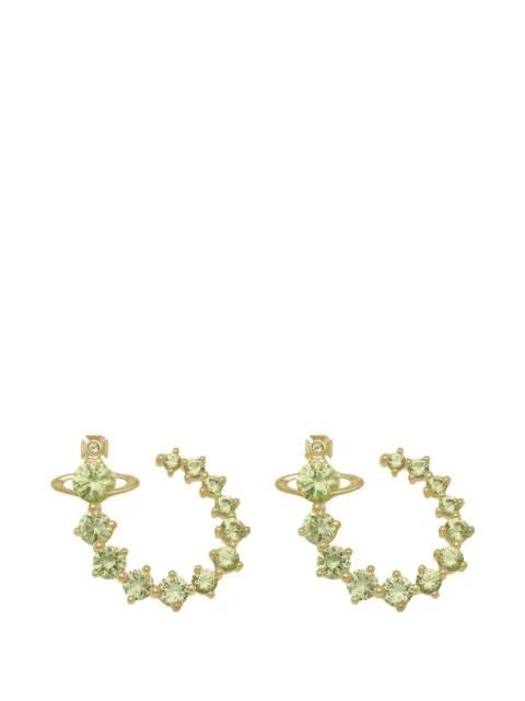 Lydia orb stone earrings by VIVIENNE WESTWOOD
