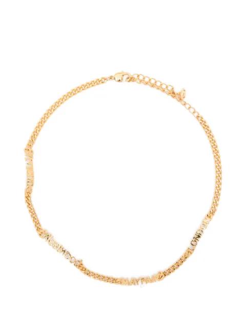 Milicent lettering necklace by VIVIENNE WESTWOOD