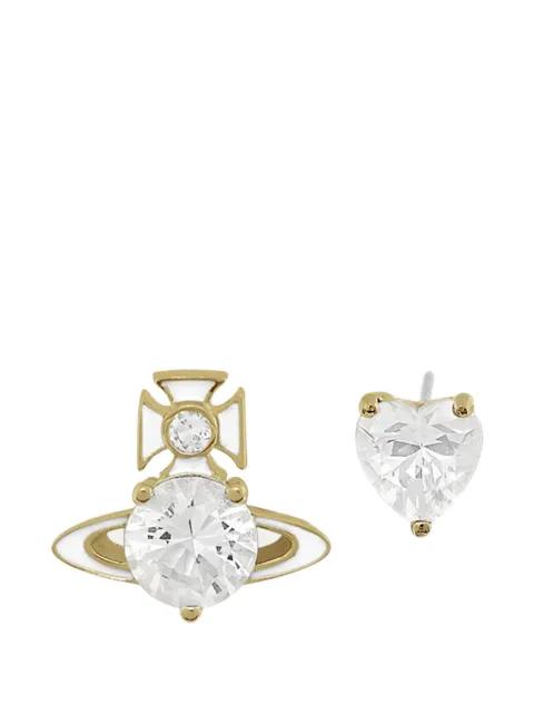 Millie heart earrings by VIVIENNE WESTWOOD