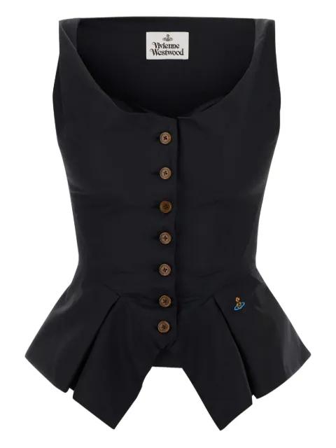 Monday button-detailed vest by VIVIENNE WESTWOOD