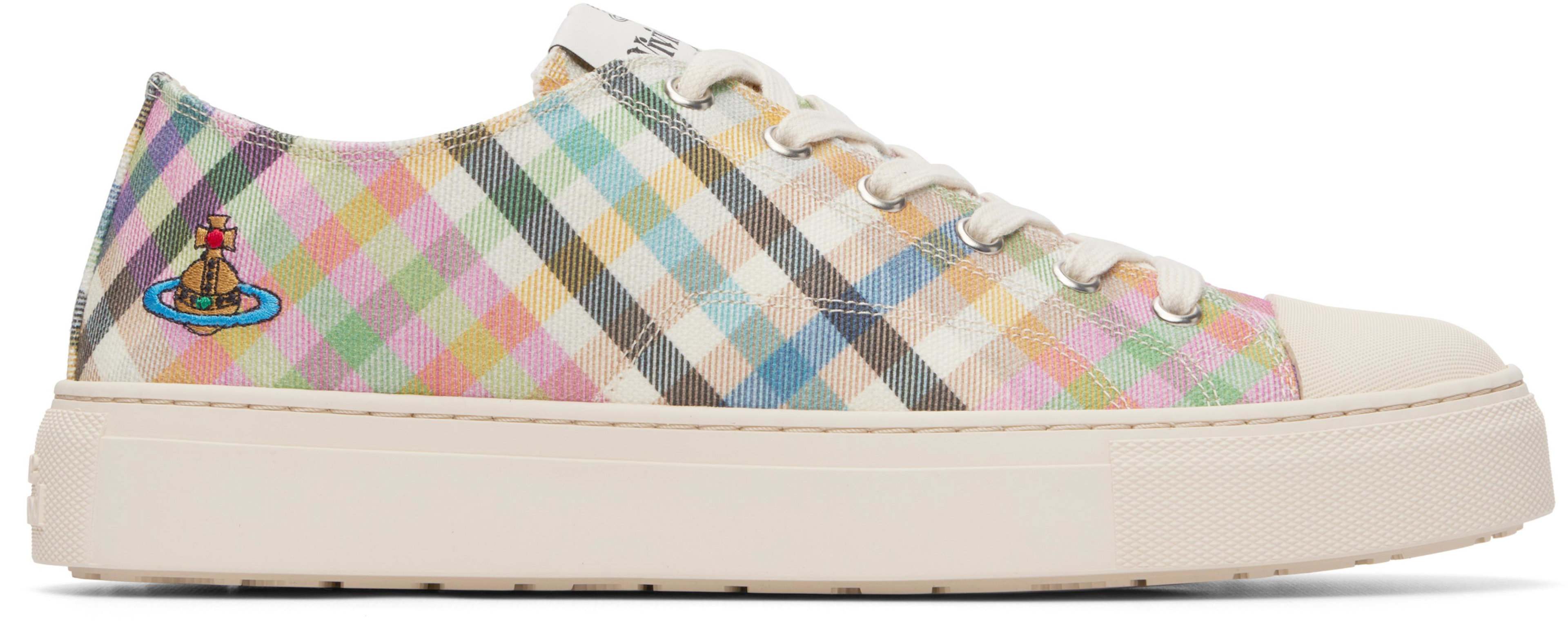 Multicolor Low Top Plimsoll Sneakers by VIVIENNE WESTWOOD