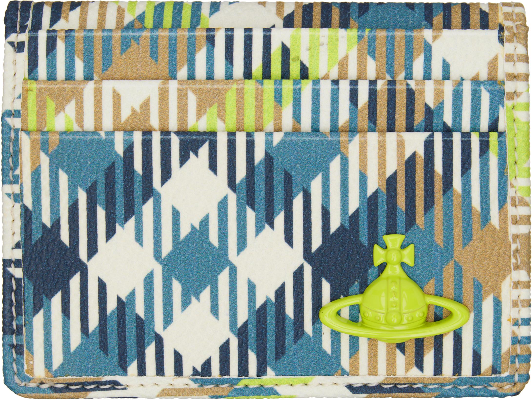 Multicolor Man Card Holder by VIVIENNE WESTWOOD