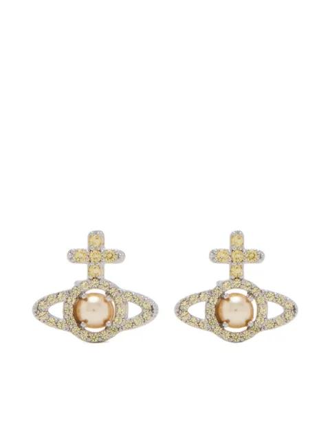 Olympia Pearl earrings by VIVIENNE WESTWOOD