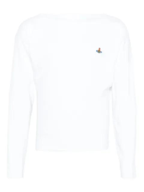 Orb-embellished cotton T-shirt by VIVIENNE WESTWOOD