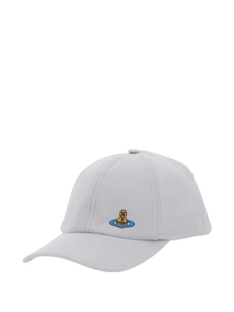 Orb-embroidered baseball cap by VIVIENNE WESTWOOD