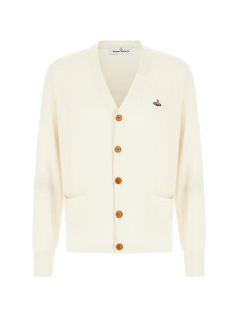Orb-embroidered cardigan by VIVIENNE WESTWOOD