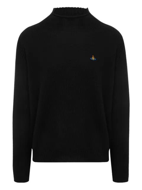 Orb-embroidered jumper by VIVIENNE WESTWOOD