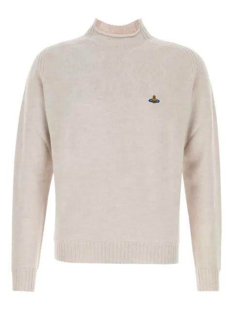Orb-embroidered sweater by VIVIENNE WESTWOOD