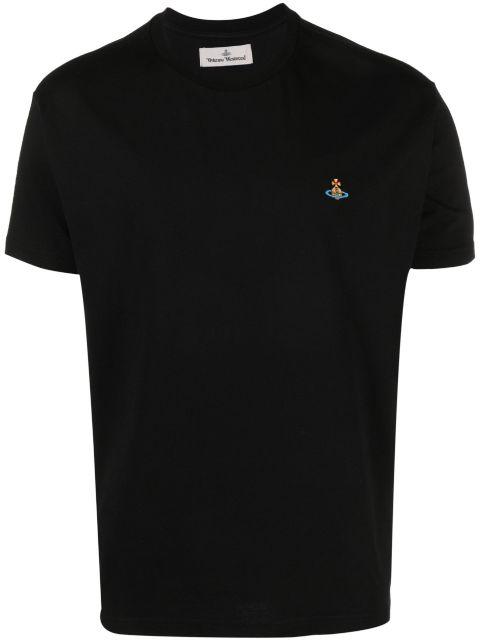 Orb embroidery T-shirt by VIVIENNE WESTWOOD