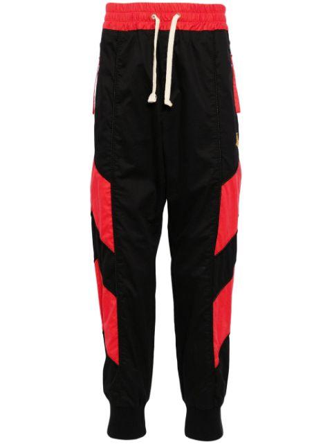 Orb-embroidery cotton track pants by VIVIENNE WESTWOOD