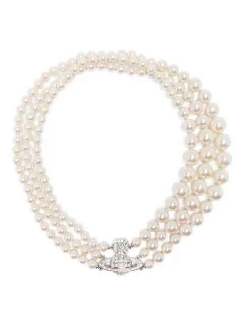 Orb faux-pearl necklace by VIVIENNE WESTWOOD