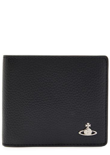 Orb grained leather wallet by VIVIENNE WESTWOOD
