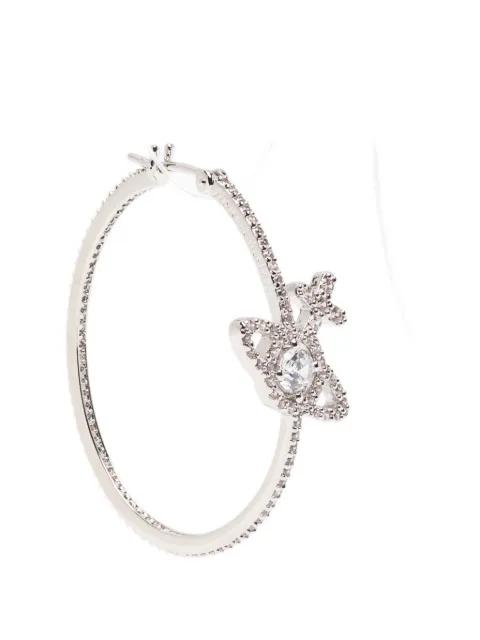 Orb hoop earrings by VIVIENNE WESTWOOD