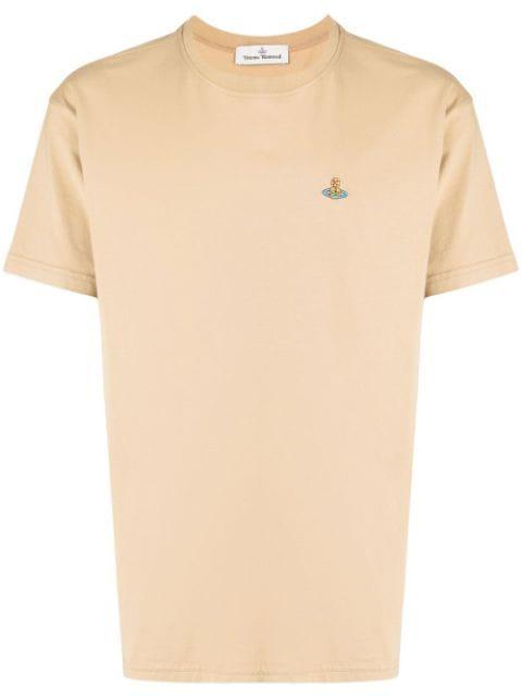 Orb-logo short-sleeved T-shirt by VIVIENNE WESTWOOD