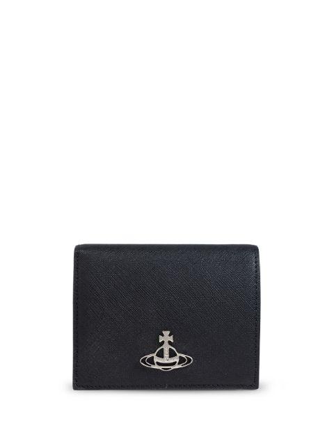 Orb-plaque bifold wallet by VIVIENNE WESTWOOD