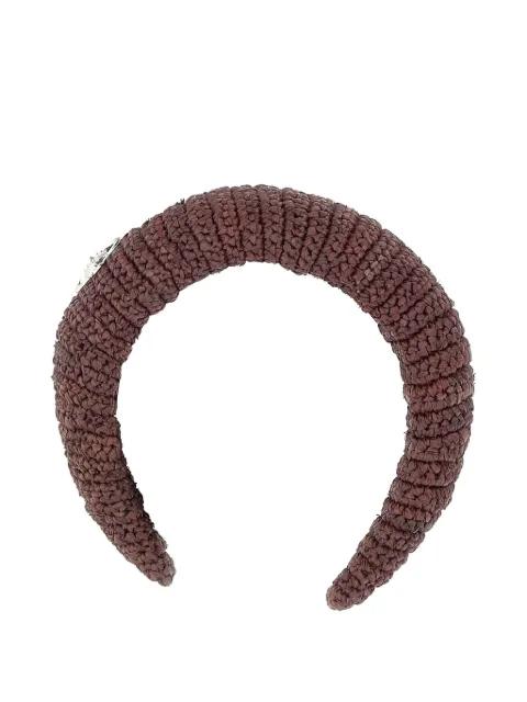 Orb-plaque headband by VIVIENNE WESTWOOD
