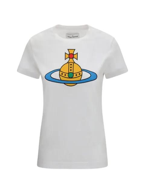 Orb-print T-shirt by VIVIENNE WESTWOOD