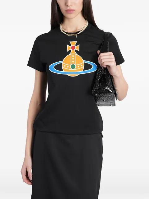 Orb-print T-shirt by VIVIENNE WESTWOOD