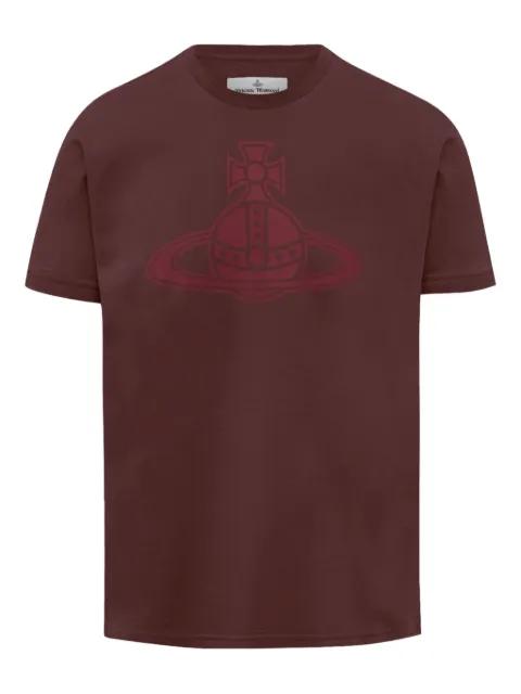 Orb-print cotton T-shirt by VIVIENNE WESTWOOD