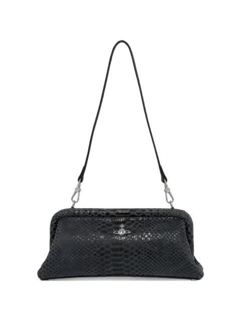 Orb snake-effect shoulder bag by VIVIENNE WESTWOOD