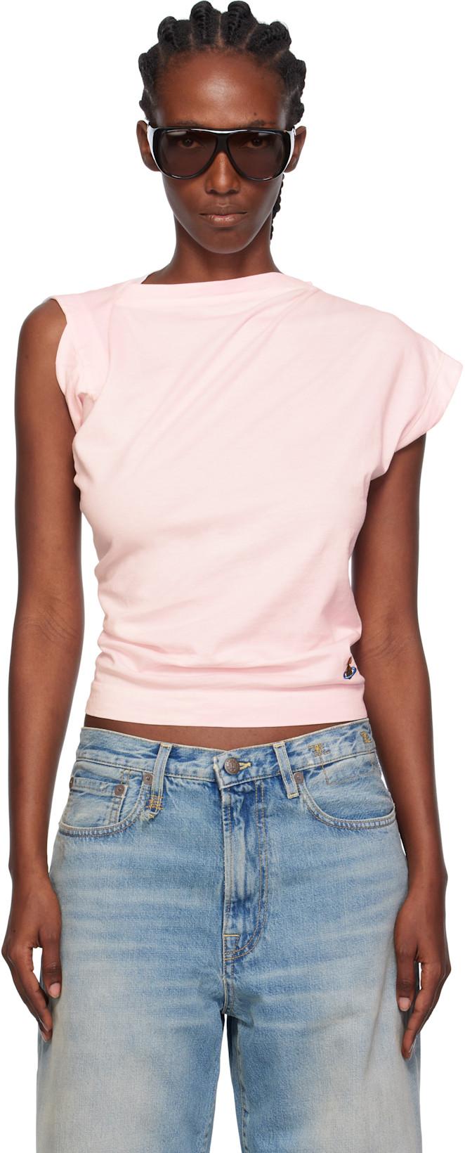 Pink Hebo T-shirt by VIVIENNE WESTWOOD