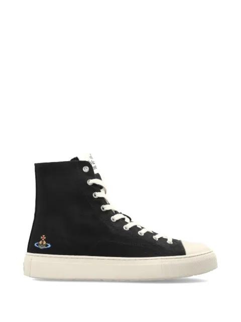 Plimsoll embroidered high-top sneakers by VIVIENNE WESTWOOD