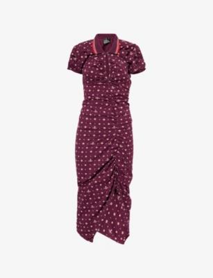 Pulling Cotton Midi Dress by VIVIENNE WESTWOOD
