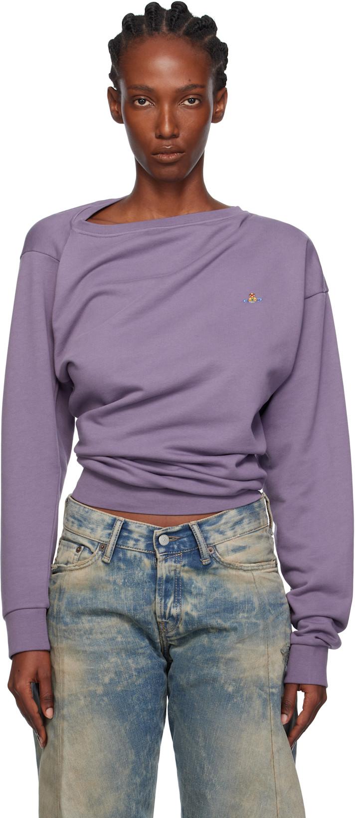 Purple Hebo Sweatshirt by VIVIENNE WESTWOOD