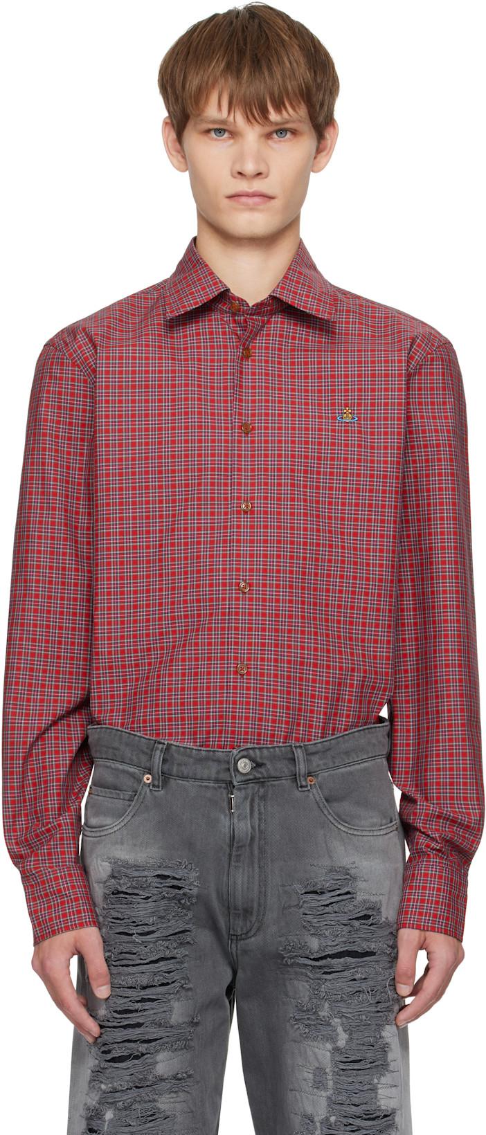 Red Ghost Shirt by VIVIENNE WESTWOOD