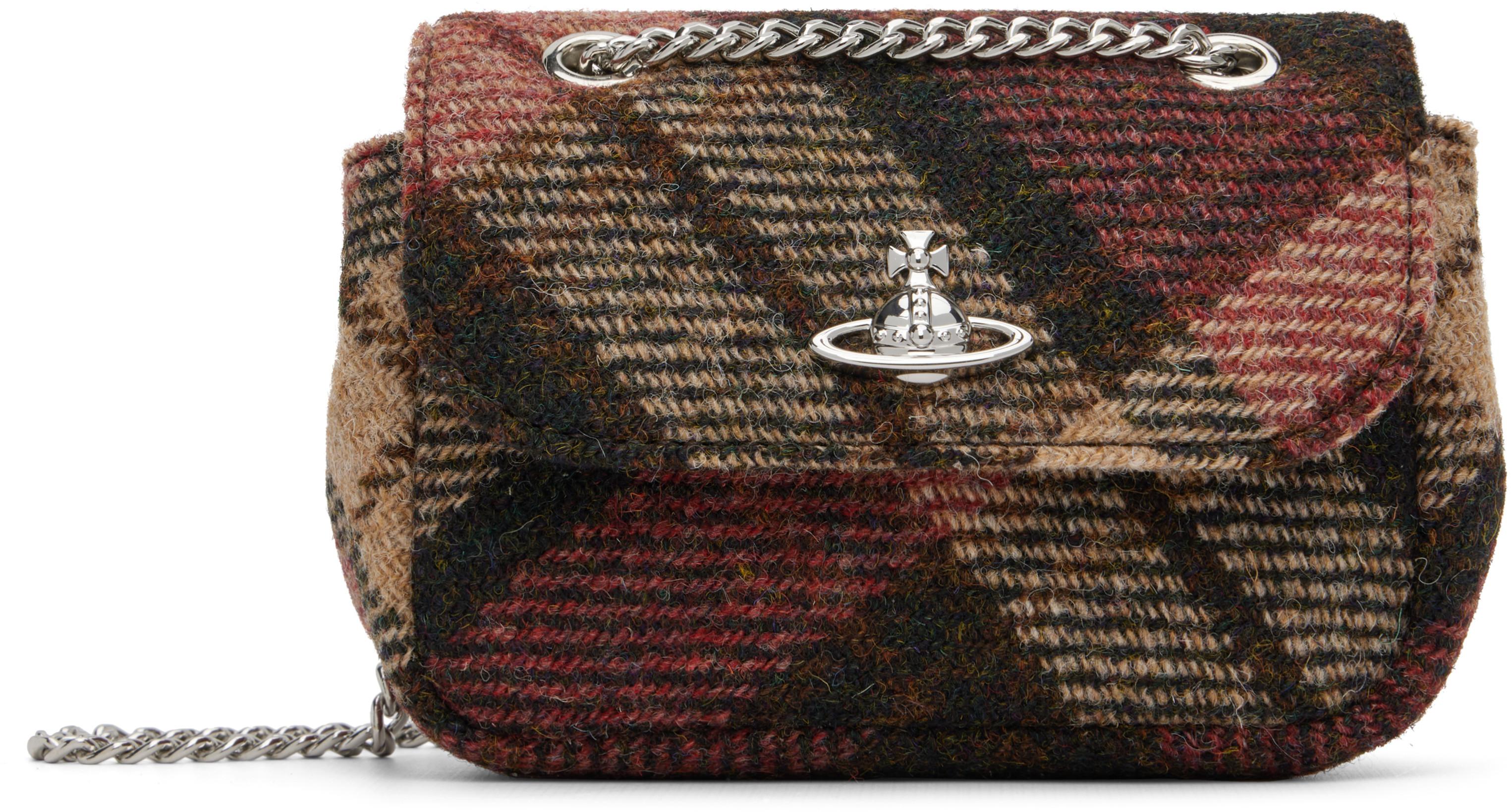Red & Brown Small Bag by VIVIENNE WESTWOOD