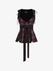 Roxy tartan-print peplum top by VIVIENNE WESTWOOD