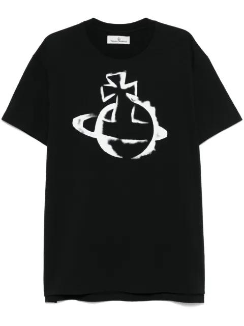 Stencil Orb T-shirt by VIVIENNE WESTWOOD