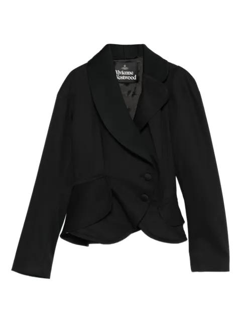 Stormy shawl-lapel button blazer by VIVIENNE WESTWOOD