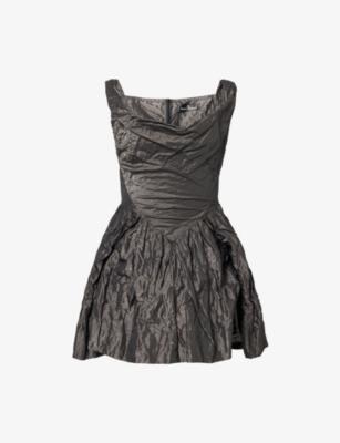 Sunday Corset Woven Mini Dress by VIVIENNE WESTWOOD
