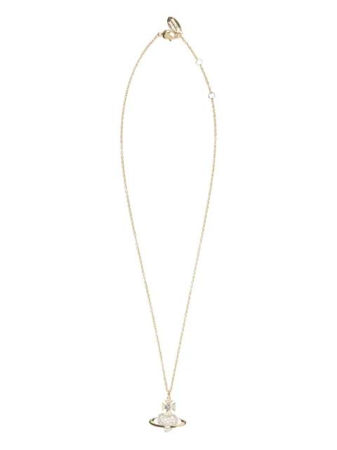 Valentine's Agnatha Bas pendant necklace by VIVIENNE WESTWOOD