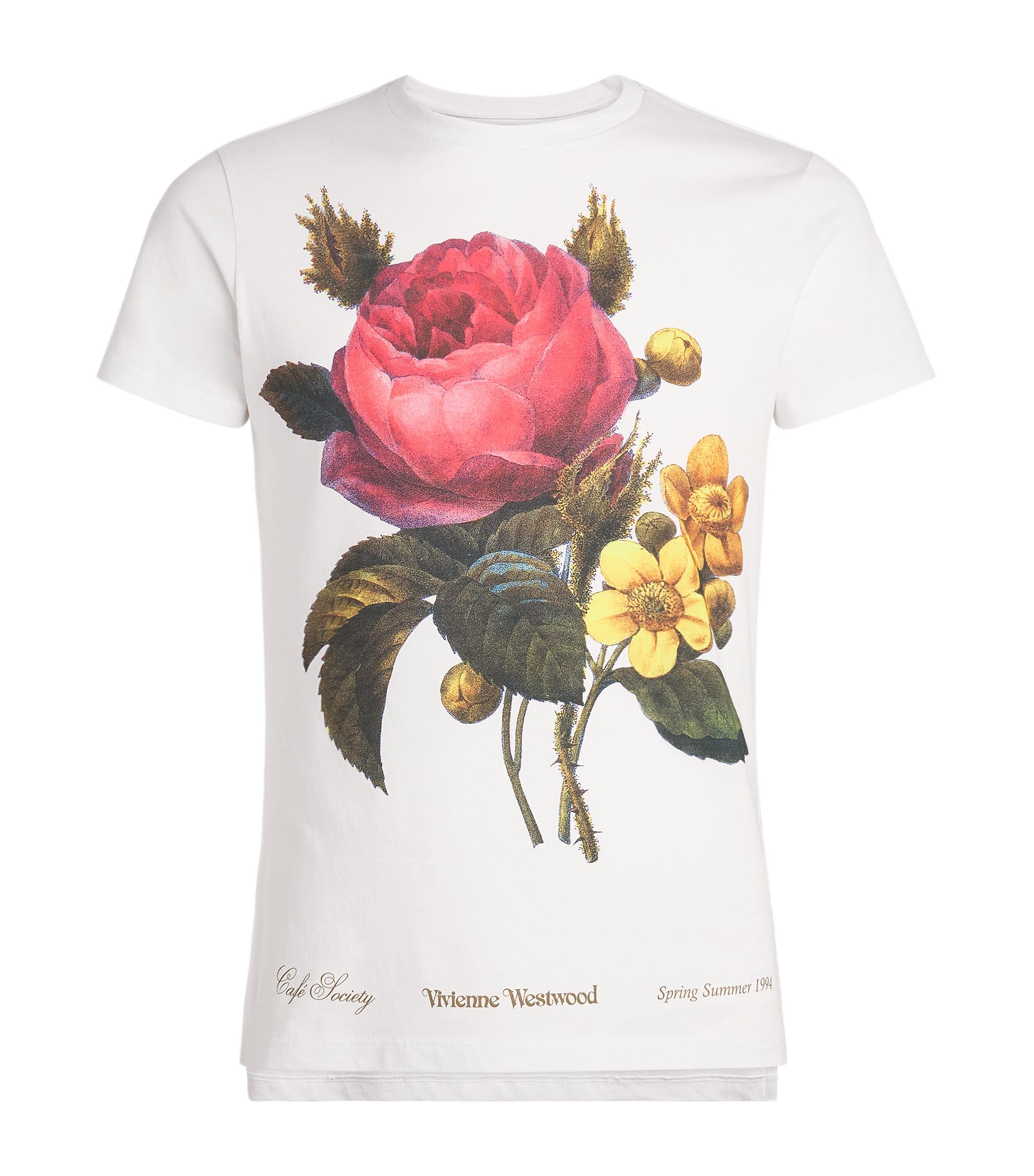 Vivienne Westwood Cotton Flower T-Shirt by VIVIENNE WESTWOOD