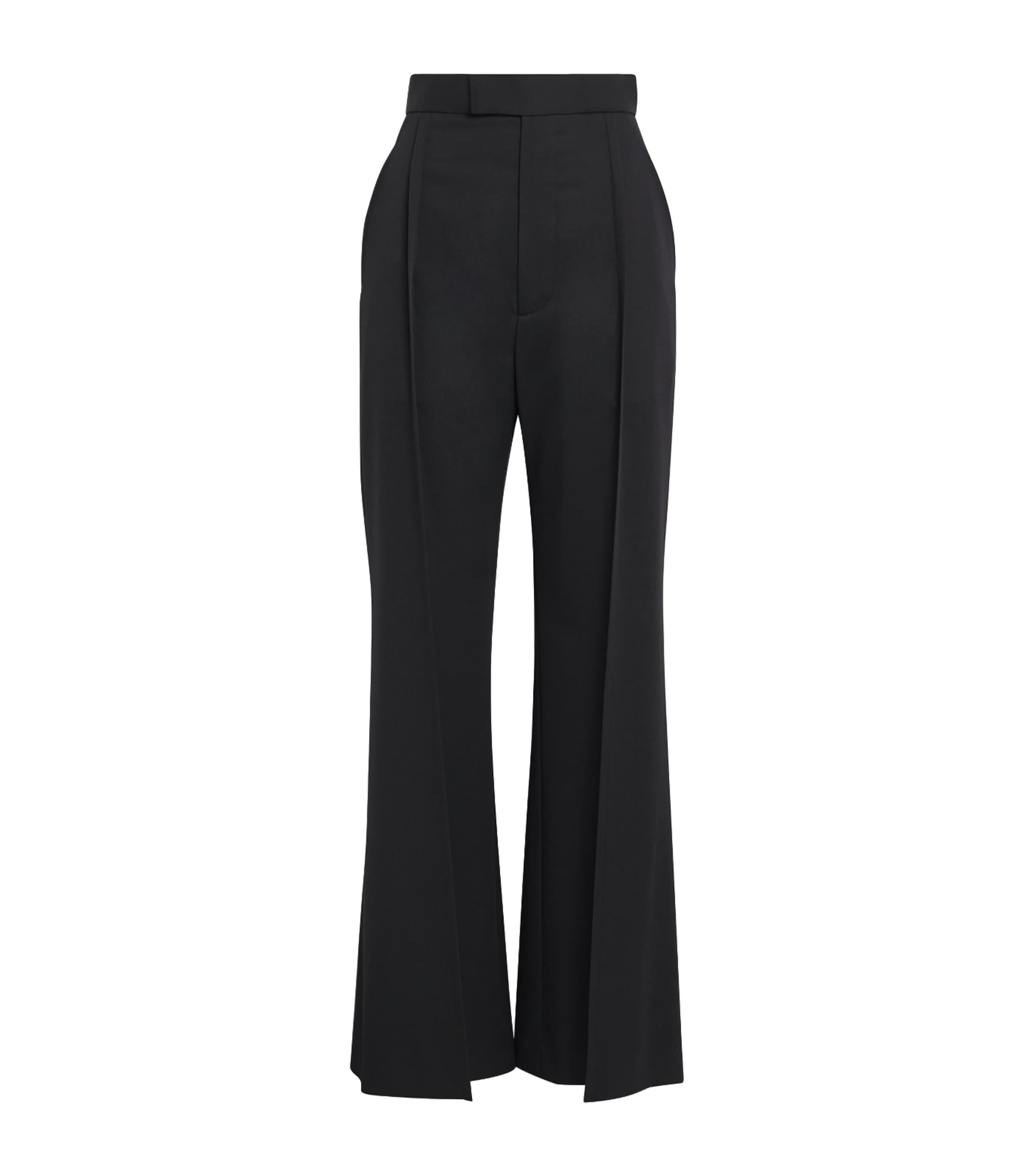 Vivienne Westwood Virgin Wool Wide-Leg Trousers by VIVIENNE WESTWOOD